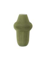 Picture of GREEN PLISSE MEDIUM VASE