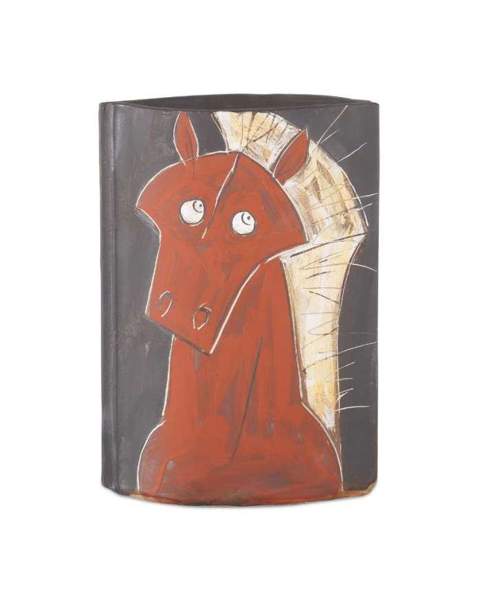 Picture of ARTISTIC HORSE LARGE VASE