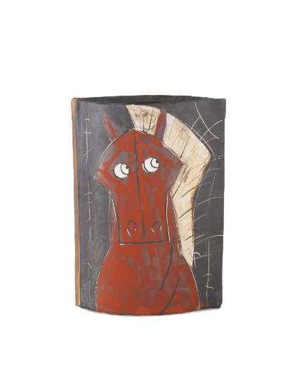 Picture of ARTISTIC HORSE MEDIUM VASE