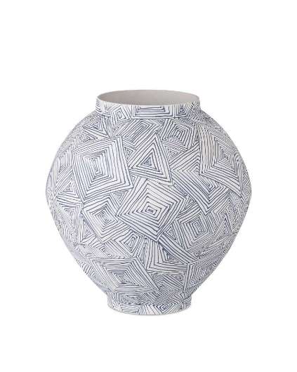 Picture of BLUE ZAG MEDIUM VASE