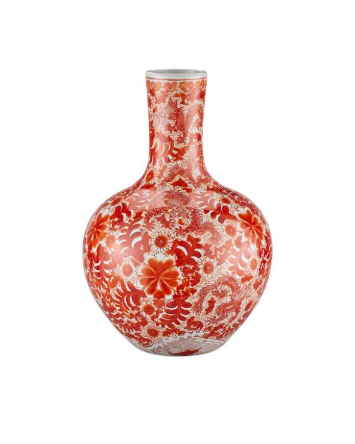 Picture of BIARRITZ CORAL FERN LONG NECK VASE