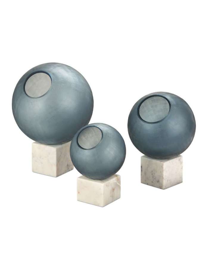 Picture of FRESNO BLUE ORB SET OF 3