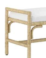 Picture of OLISA NATURAL BENCH, MUSLIN