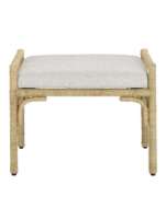 Picture of OLISA NATURAL OTTOMAN, ROWANN PEARL