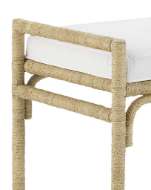 Picture of OLISA NATURAL OTTOMAN, MUSLIN