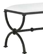 Picture of AGORA BRONZE BENCH, MUSLIN