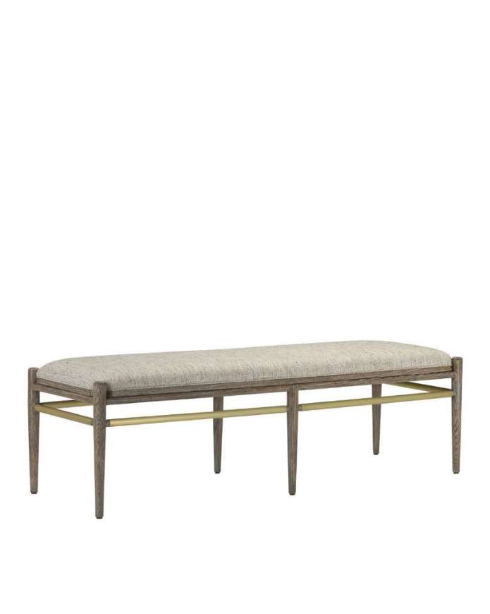 Picture of VISBY LIGHT PEPPER BENCH, CALCUTTA LINEN