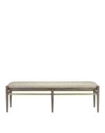 Picture of VISBY LIGHT PEPPER BENCH, CALCUTTA LINEN