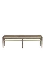 Picture of VISBY LIGHT PEPPER BENCH, CALCUTTA LINEN