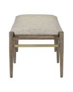 Picture of VISBY LIGHT PEPPER BENCH, CALCUTTA LINEN