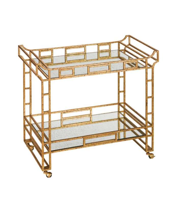 Picture of ODEON GOLD BAR CART