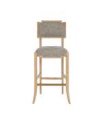 Picture of MELANIE BLONDE BAR STOOL, LILLER TORTOISE