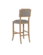 Picture of MELANIE BLONDE BAR STOOL, LILLER TORTOISE