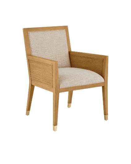 Picture of SANTOS SEA SAND ARMCHAIR, LILLER MALT