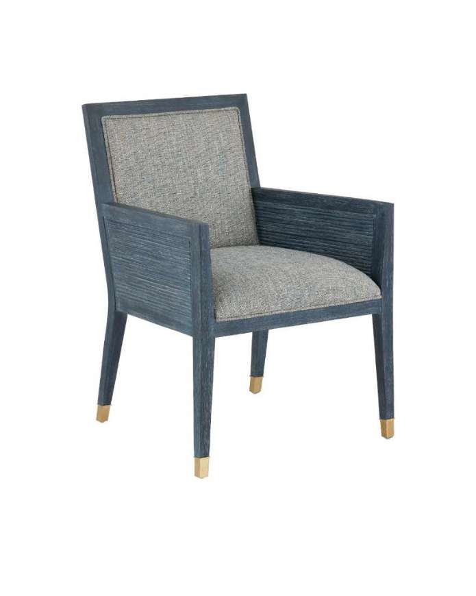 Picture of SANTOS VINTAGE NAVY ARMCHAIR, BARRETT DUSK