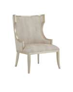 Picture of GARSON SILVER ARMCHAIR, FRESH FILES LINEN