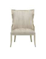 Picture of GARSON SILVER ARMCHAIR, FRESH FILES LINEN