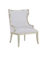 Picture of GARSON SILVER ARMCHAIR, MUSLIN