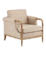 Picture of MERLE WALNUT ARMCHAIR, FINN SAFARI