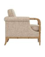 Picture of MERLE WALNUT ARMCHAIR, FINN SAFARI