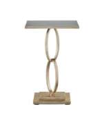 Picture of BANGLE CHAMPAGNE ACCENT TABLE