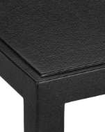 Picture of VERONA BLACK LINEN END TABLE