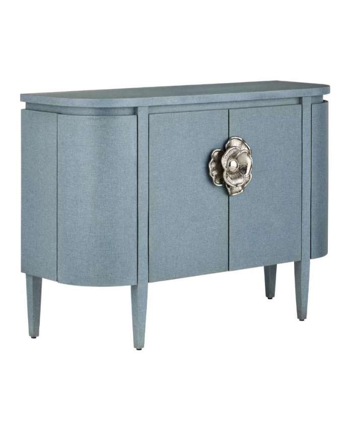 Picture of BRIALLEN BLUE DEMI-LUNE CABINET