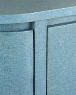 Picture of BRIALLEN BLUE DEMI-LUNE CABINET