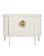 Picture of BRIALLEN WHITE DEMI-LUNE CABINET