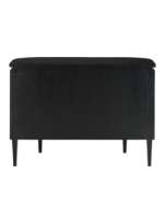 Picture of BRIALLEN BLACK DEMI-LUNE CABINET