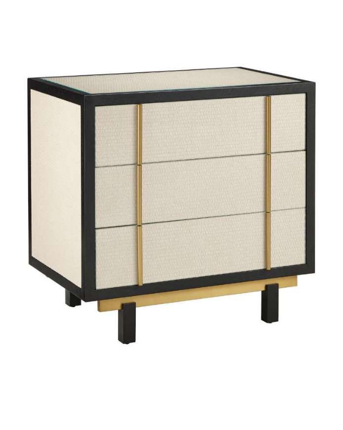 Picture of DEANNA RAFFIA NIGHTSTAND