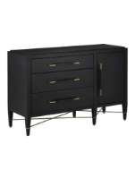 Picture of VERONA BLACK THREE-DRAWER CHEST