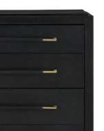 Picture of VERONA BLACK FIVE-DRAWER CHEST