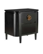 Picture of BRIALLEN BLACK NIGHTSTAND