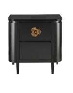 Picture of BRIALLEN BLACK NIGHTSTAND