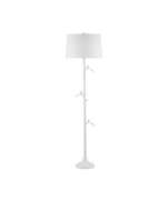 Picture of PIAF WHITE FLOOR LAMP