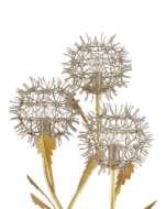 Picture of DANDELION SILVER & GOLD FLOOR LAMP