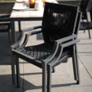 Picture of BELLEVUE OUTDOOR STACKABLE ARM CHAIR