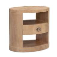 Picture of NORAH OVAL BEDSIDE TABLE