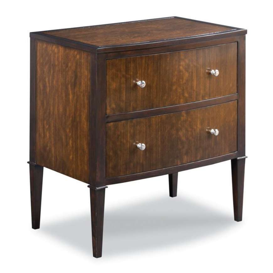 Picture of BOW FRONT BEDSIDE CHEST