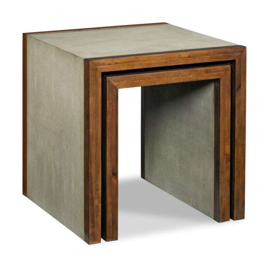 Picture of SAVOYE SHAGREEN NEST OF TABLES