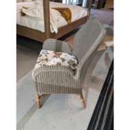 Picture of WOVEN ARM CHAIR - COM1: BROWN FLORAL