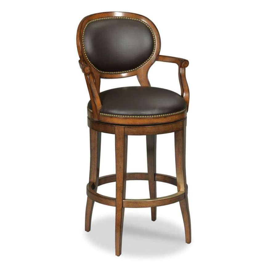 Picture of OVAL BACK SWIVEL COUNTER STOOL