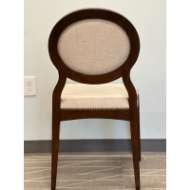 Picture of VENTURA OVAL SIDE CHAIR - FABRIC UPHOLSTERY