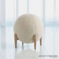 Picture of SHEARLING BALL STOOL