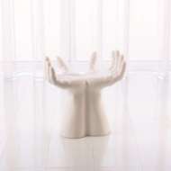 Picture of HANDS STOOL-MATTE WHITE