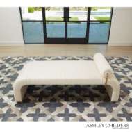 Picture of CADE DAYBED-MILK LEATHER