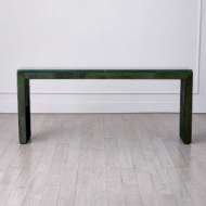 Picture of POSH CONSOLE-HAIR-ON-HIDE GREEN