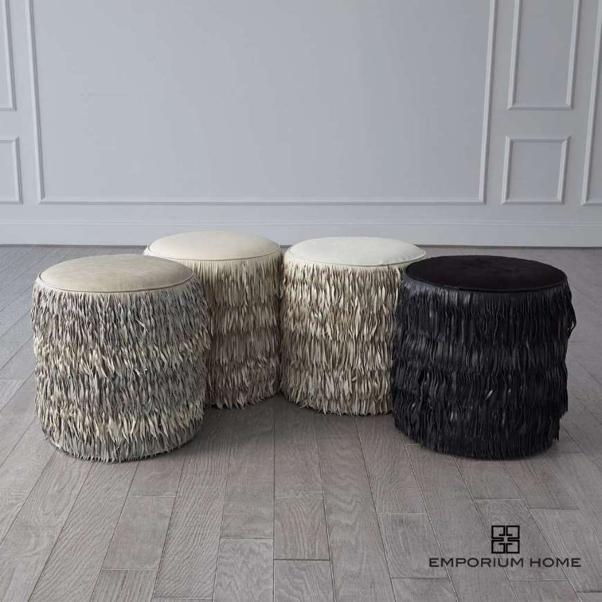 Picture of FRINGE OTTOMANS