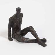 Picture of SITTING W/LEGS CROSSED-BRONZE